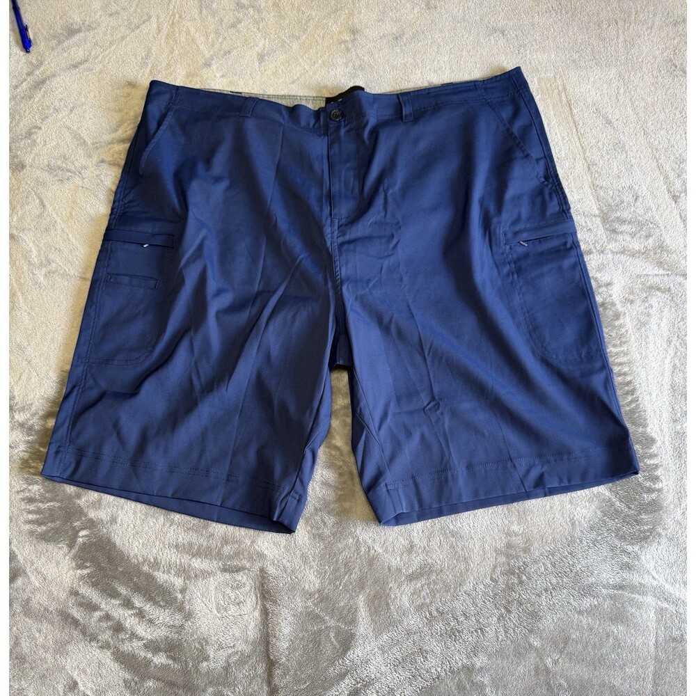 THREE SIXTY SIX GOLF SHORTS Size 42 Spring Summer Beach Navy Blue Pockets